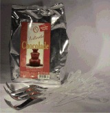 Milch Schokolade fr den Schokobrunnen