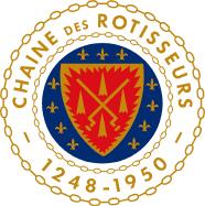 Diplom von der Chaine de Rotisseur